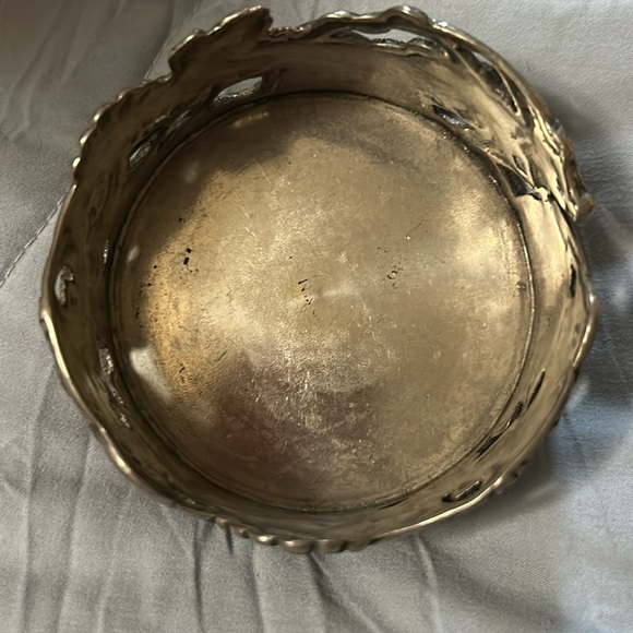 Glass wine decor & classic Chardonnay candle with holder - Picture 11 of 13